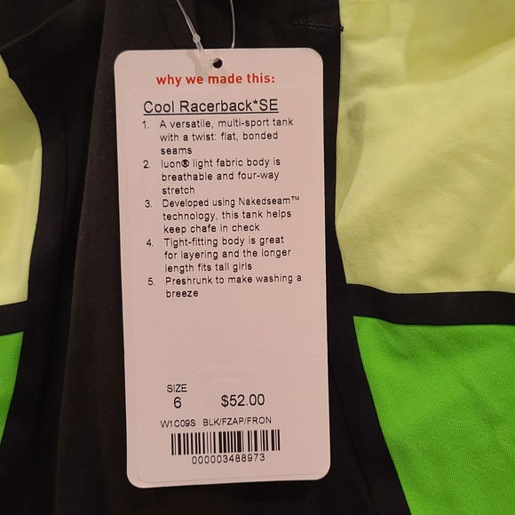 Lululemon Cool Racerback *SE - Picture 2 of 4